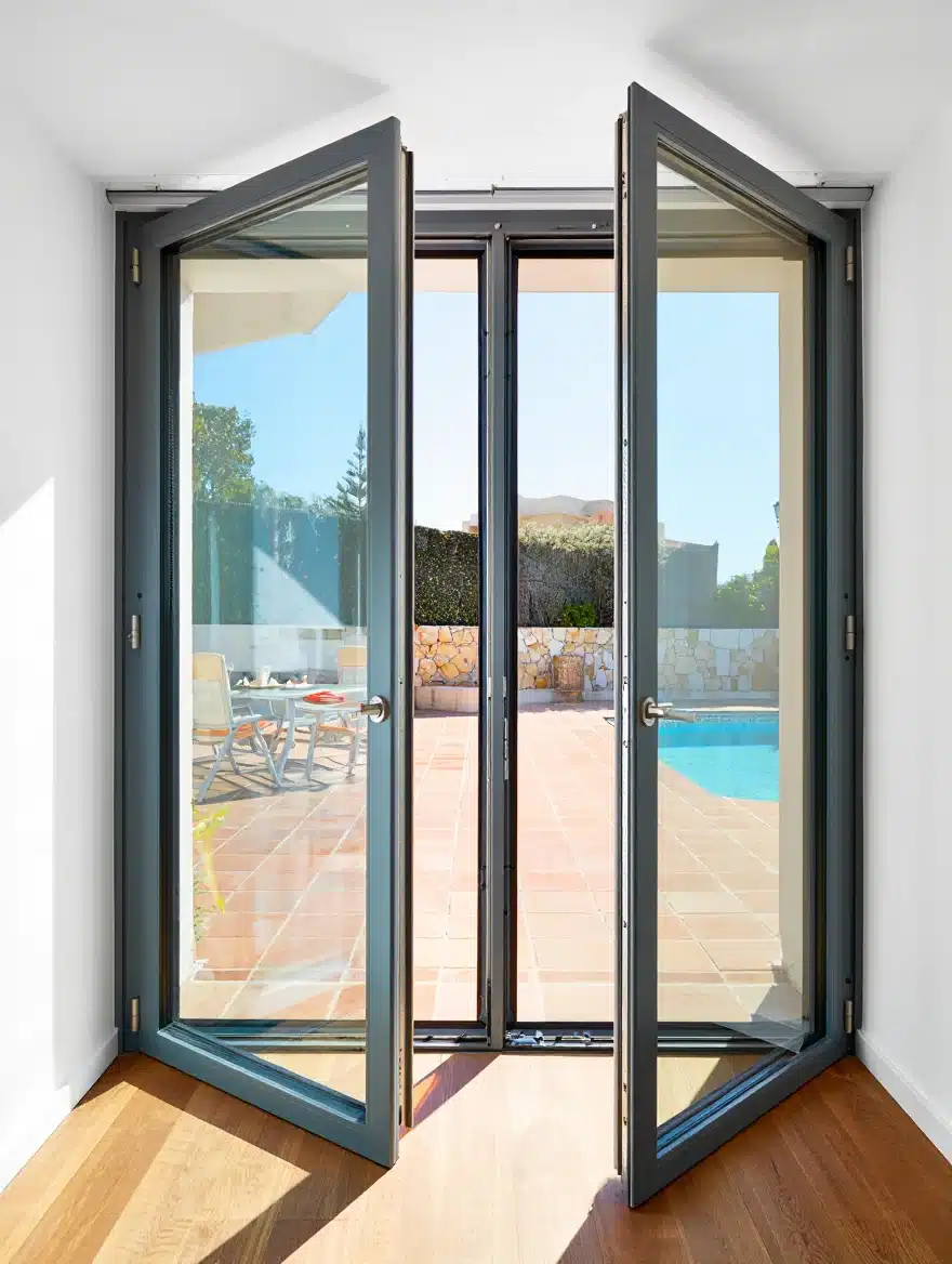 Portes-fenêtres à Tresses