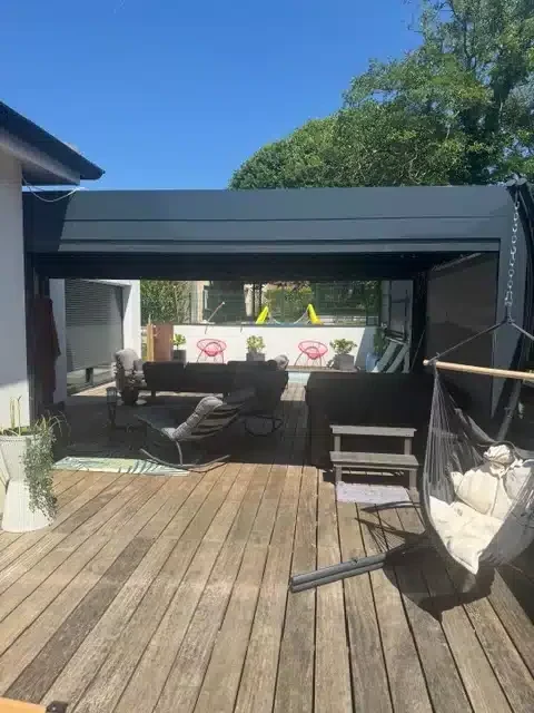 Pergolas sur mesure Tresses – Aluminium & Options Premium